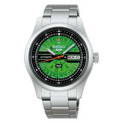 Seiko 5 Sports SRPM09 HUF Limited Edition Automatic Green Dial