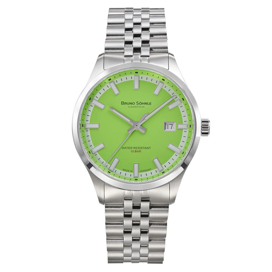 Bruno Sohnle 17-12230-440 Turin Automatik Green Dial Steel