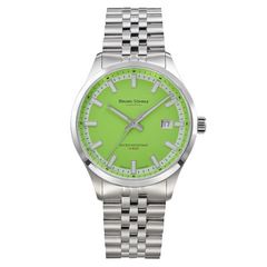 Bruno Sohnle 17-12230-440 Turin Automatik Green Dial Steel