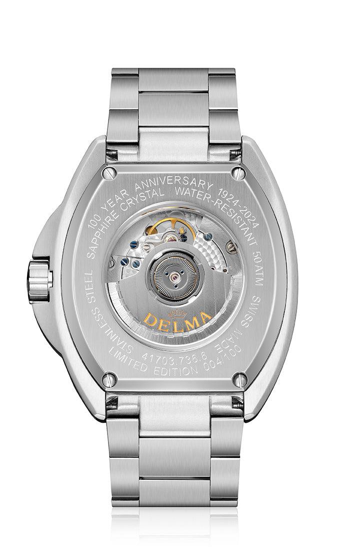 Delma 41703.736.6.041 Shell Star Big Date Blue Fume Dial Limited Edition Automatic