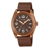 Casio CMK100TCL-5A Automatic Field Watch Rose Gold Black Dial