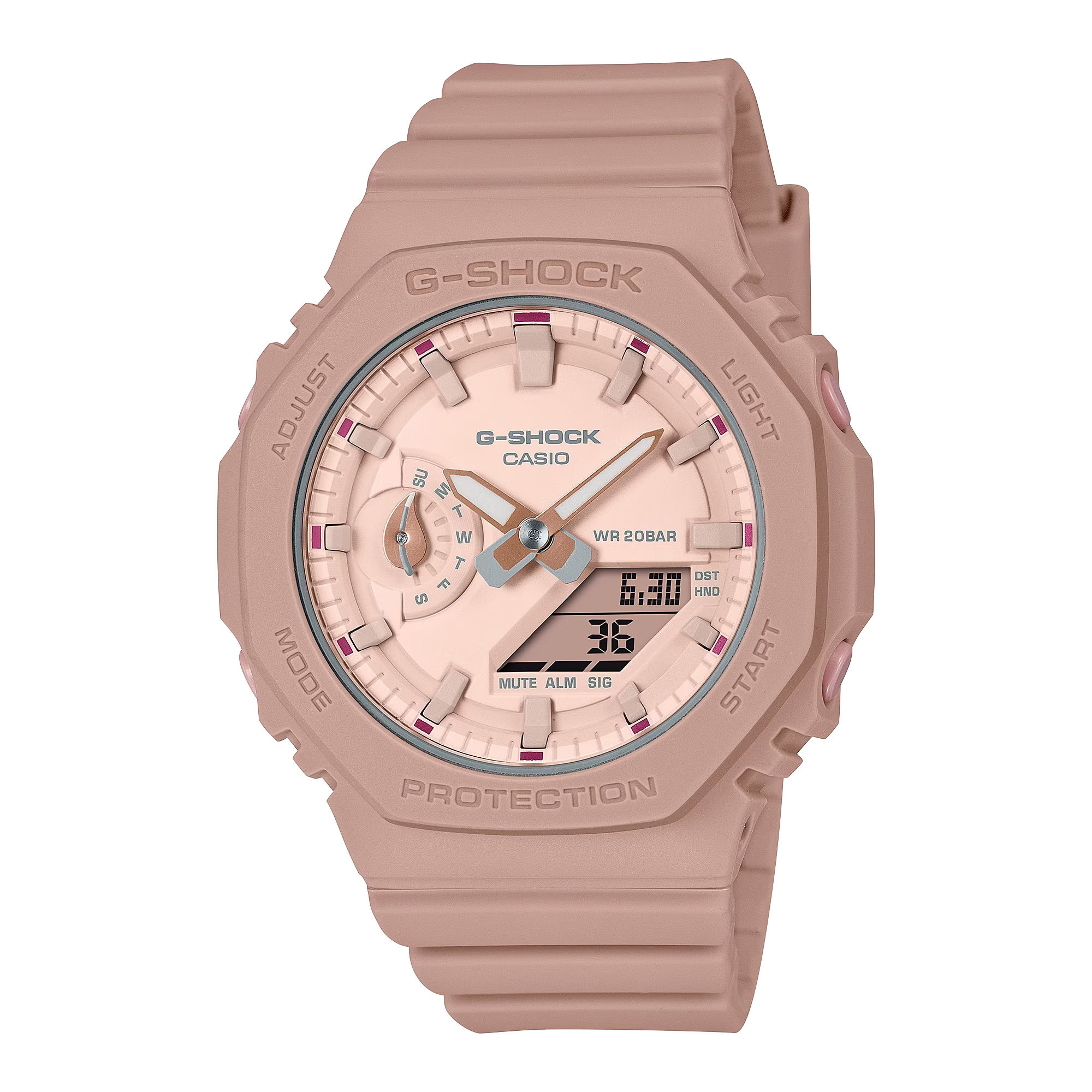 G-Shock GMAS2100NC42 Love the Sea and the Earth Flora Pink