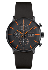 Junghans 27/4370.02 FORM A Chronoscope Orange Black Chronograph