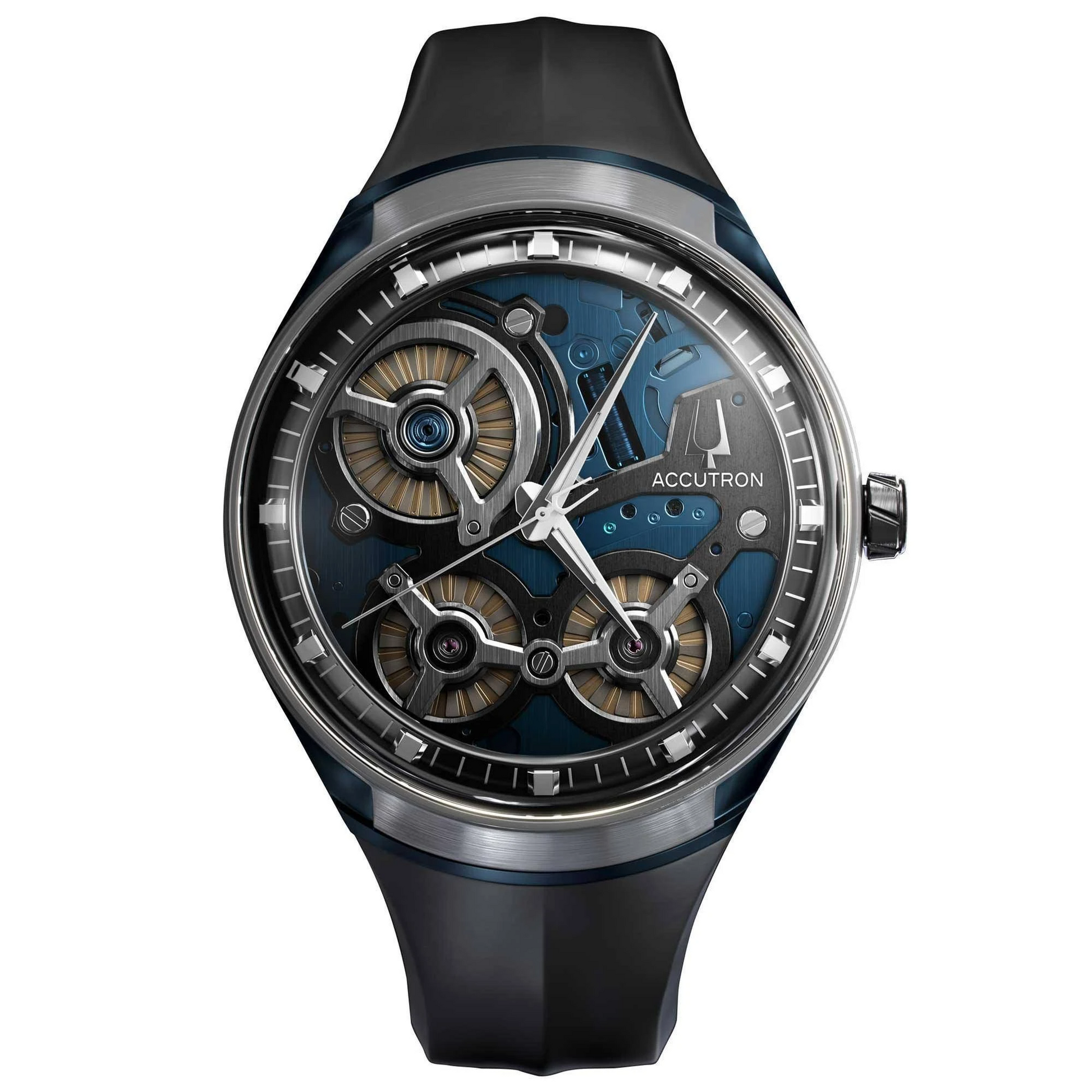 Accutron 2ES8A004 Electrostatic DNA Turbine Blue Tone