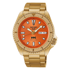 Seiko 5 Sports HDB012 For the City Limited Edition Gold Orange Dial Automatic
