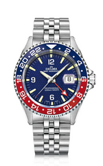 Delma 41702.648.6P044 Santiago GMT Blue Dial Quartz
