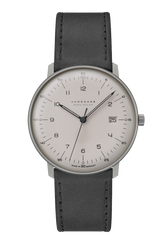 Junghans 59/2023.02 Max Bill Mega Solar Grey Dial Radio Controlled
