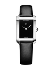 Baume et Mercier 10760 Hampton Black Dial Steel Quartz Ladies