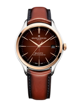 Baume et Mercier 10713 Clifton Baumatic 5 Days Chronometer Brown Dial