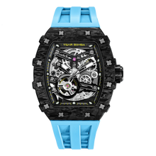 Tsar Bomba TB8208CF-41 Elemental Carbon Fiber Automatic Fashion Blue