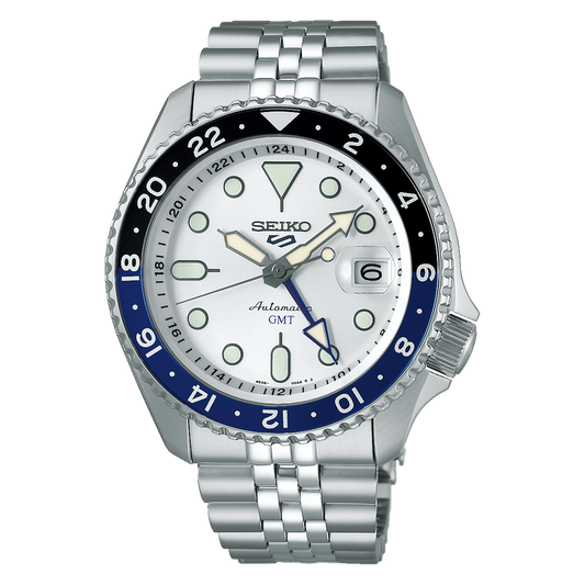 Seiko 5 Sports SSK033 SKX Series GMT White Dial Automatic