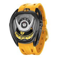 TSAR BOMBA Reactor Interchangeable Watch Black Yellow