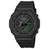 G-Shock GAB2100BEG-1A Black Electro Green Octagonal Ana-Digi Resin