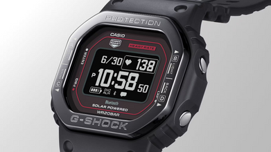 G-Shock DWH5600MB-1A4 G-Squad Heart Rate Monitor Black Red