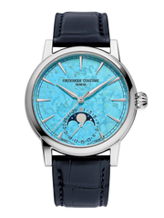 Frederique Constant FC-716TU3H6 Turquoise Stone Dial Classic Moonphase Date