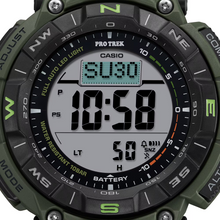 G-Shock PRG340B-3 Pro Trek CASTLON Triple Sensor Solar Powered Bio-Resin Green
