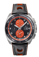 Junghans 14/4200.00 1972 Chronoscope Solar Munich Games Orange Quartz