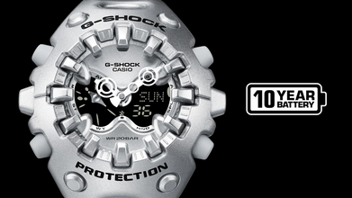 G-Shock GAV01-7A Big Case White Shock Release Ana-Digi 10-Year