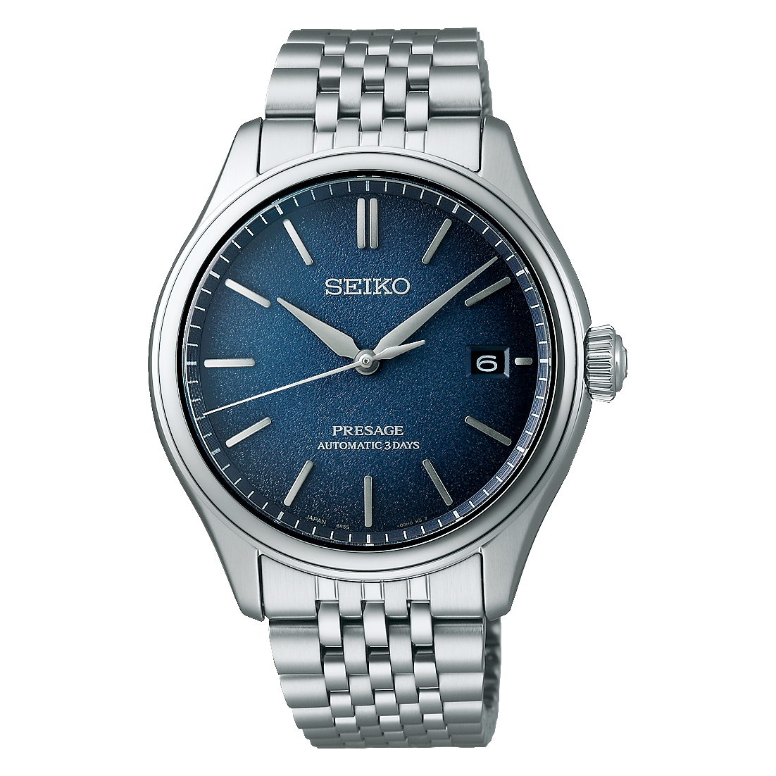 Seiko Presage SPB525 Classic Series Blue Textured Dial Automatic