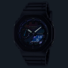 G-Shock GA2100RW-1A Analog-Digital Brick Rainbow Resin