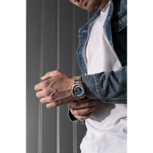 Alpina AL-255N4S26B Startimer Pilot Quartz Worldtimer Blue Dial