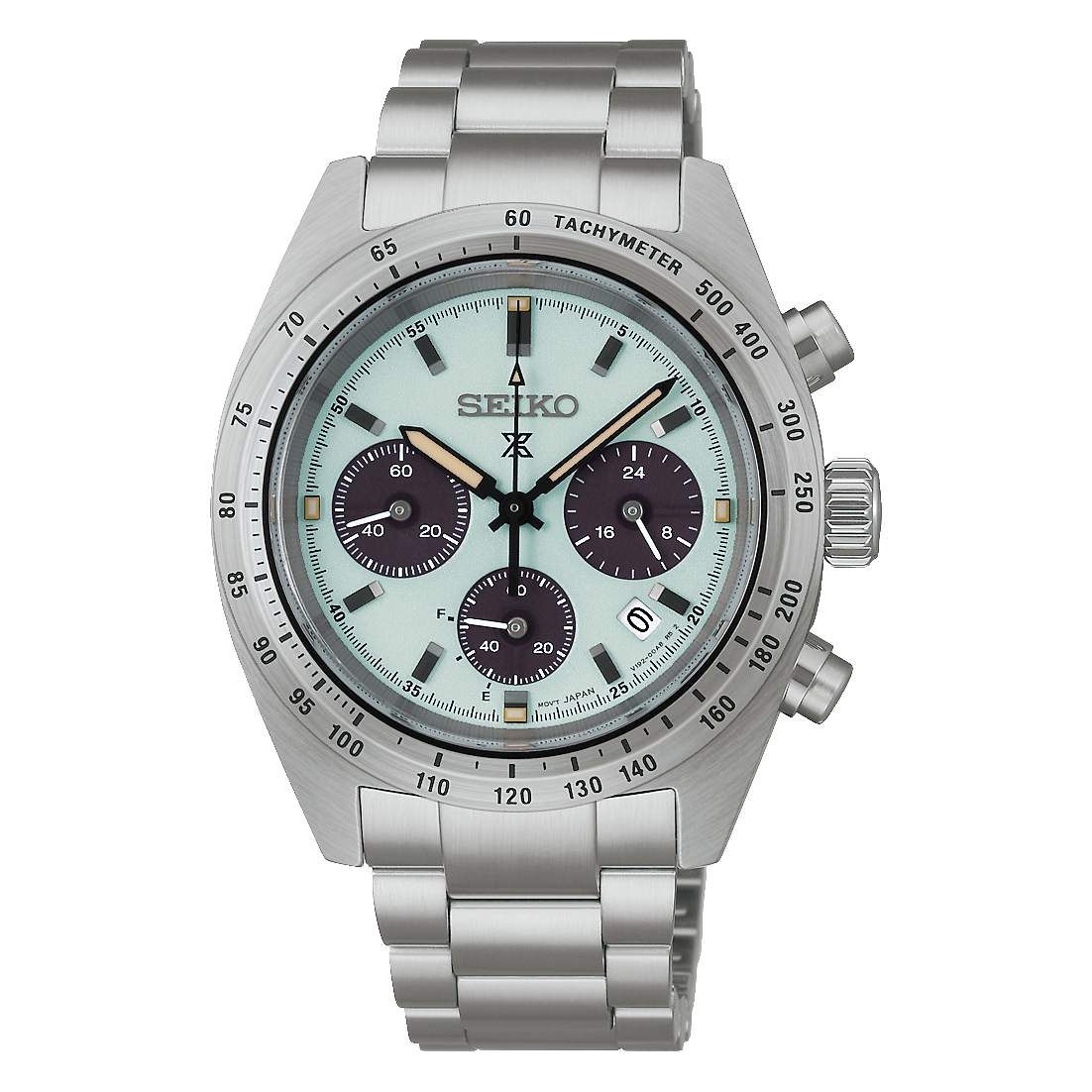 Seiko Prospex SSC965 Solar Speedtimer Chronograph Mint Green Dial