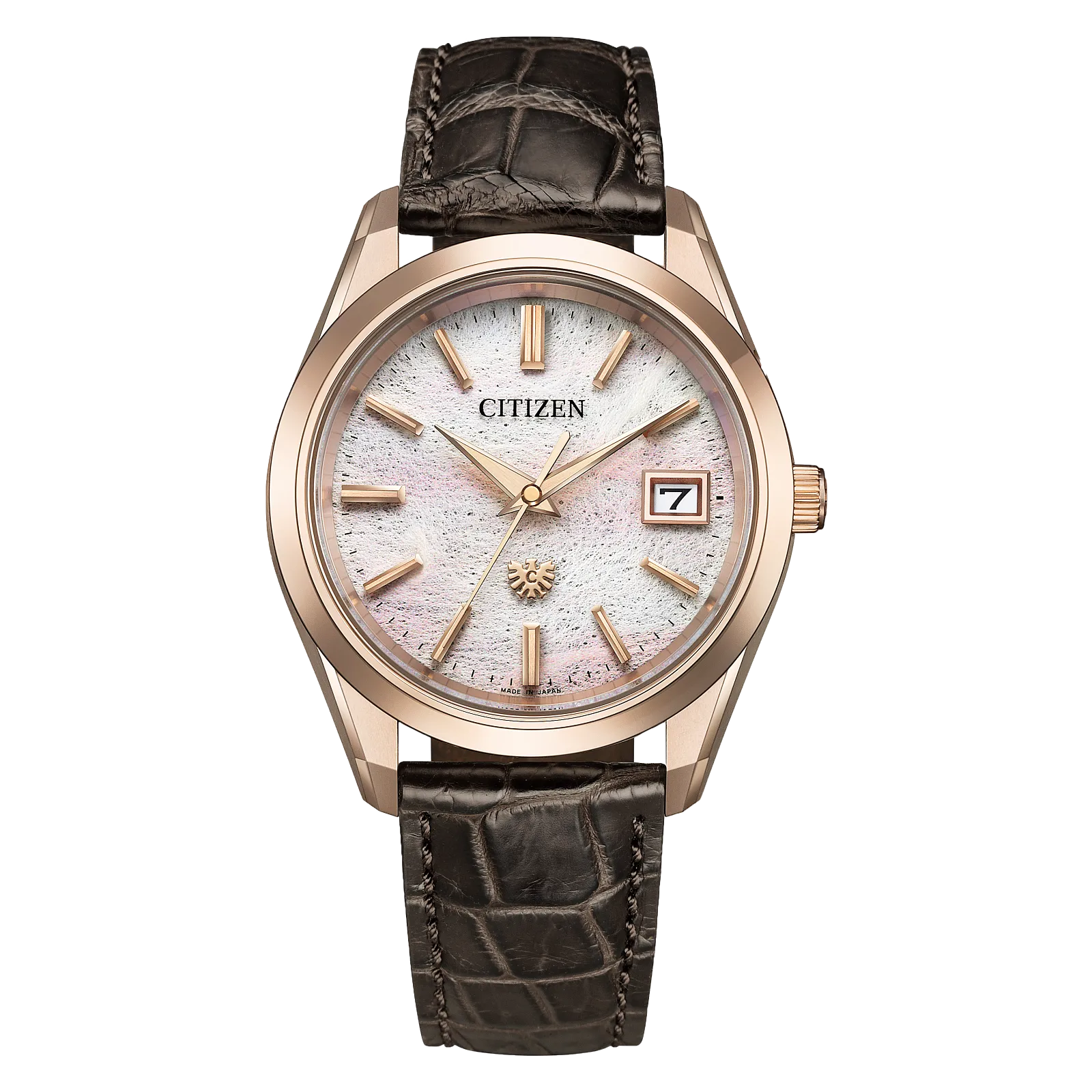 Citizen AQ4106-00A The CITIZEN Super Titanium Sakura Pink Okashi Dial Ultraprecise Caliber A060