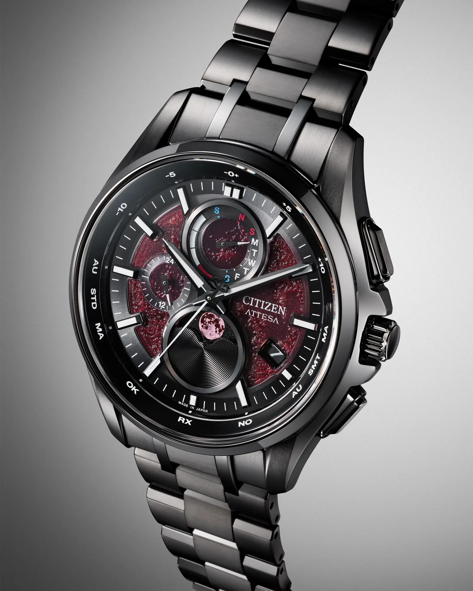 Citizen BY1005-73Z Attesa Limited Edition Super Titanium Crimson