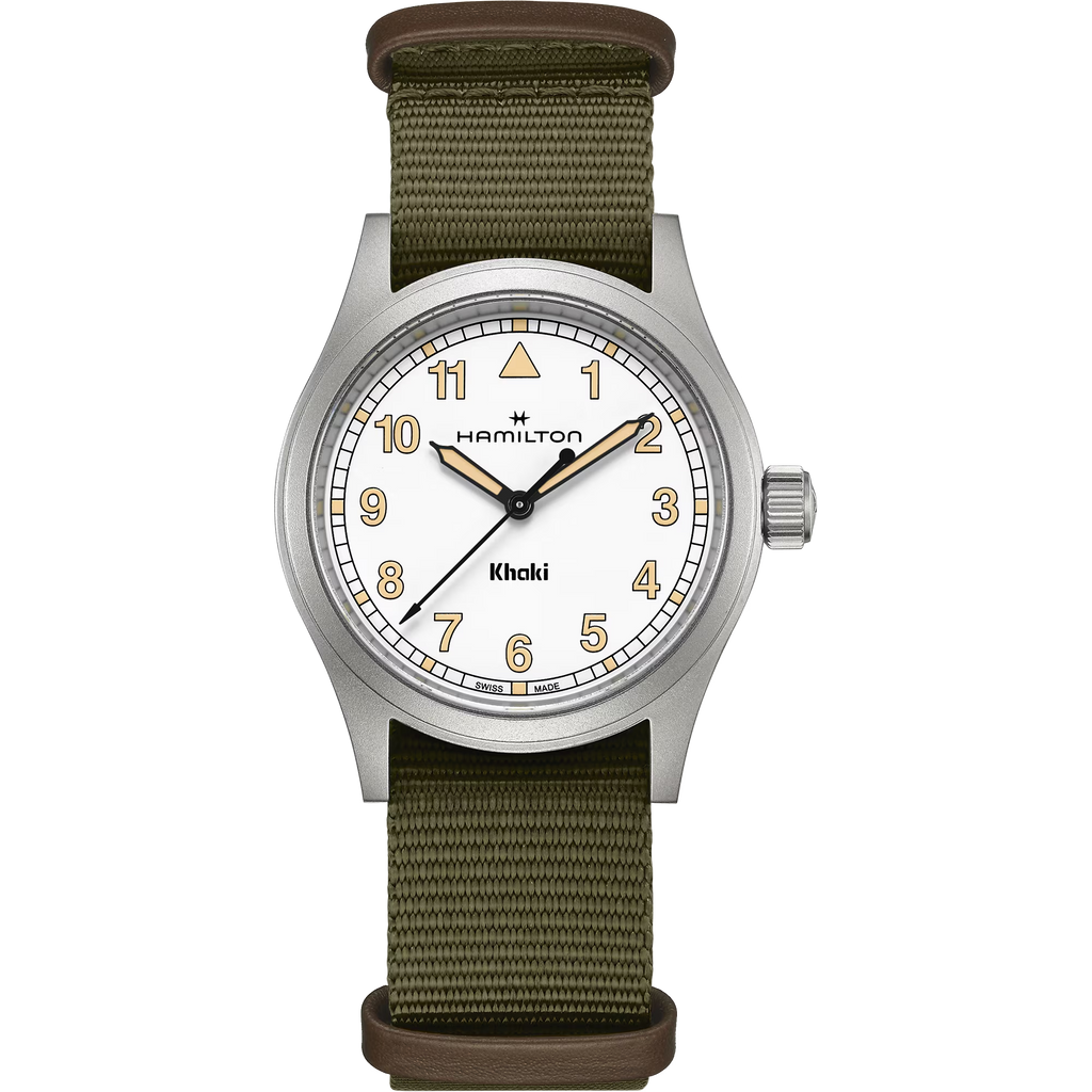 Hamilton H69401910 Khaki Field Quartz 38mm White Dial