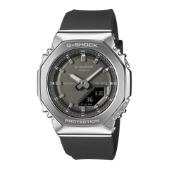 G-Shock GMS2110-1A1 Metal Octagonal Silver Dial Ana-Digi Ladies Watch
