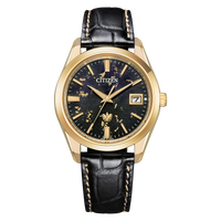 Citizen AQ4103-16E The Citizen Gold Flake Black Dial Eco-Drive Super-Titanium