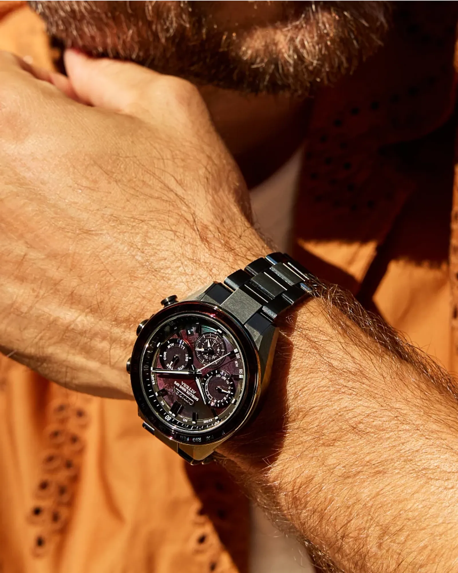 Citizen CC4077-71Z Attesa Limited Edition F950 Shades of Red Super