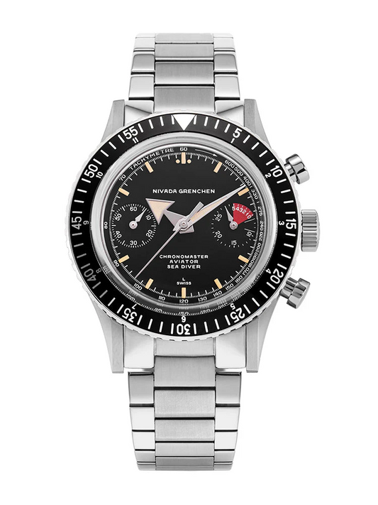 Nivada Grenchen 86056M20LC Chronomaster Broad Arrow Inter Bezel Manual