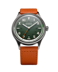Benrus 3061-SS-G-039-02 #3061 GT California Green Dial 39.5mm Automatic