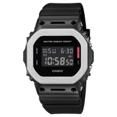 G-Shock GM5600BM-1 Industrial Design Black Ion Digital Square