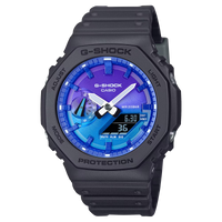 G-Shock GA2100FL-1A Flames of Color Octagon Ana-Digi Resin