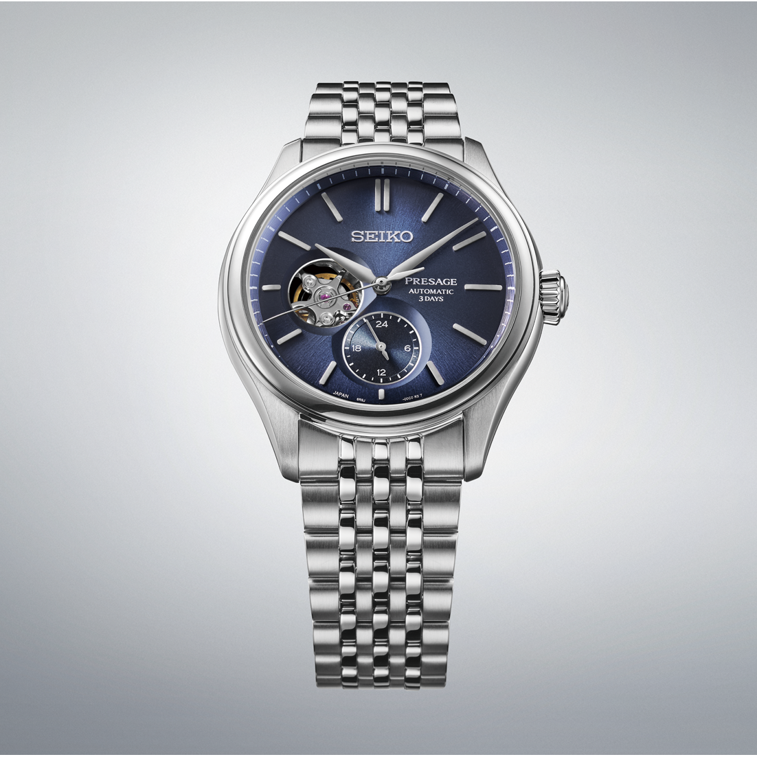 Seiko Presage SPB527 Classic Series Blue Dial Heartbeat Automatic