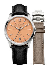 Baume et Mercier 10778 Clifton Baumatic Salmon Automatic 39mm Limited Edition