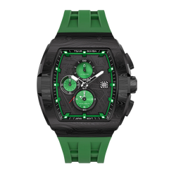 Tsar Bomba TB8211QII-11 Elemental Series Quartz Green Chronograph