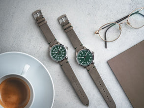 Laco 862190 Aachen Grun 39mm Limited Edition Automatic Green