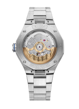 Baume et Mercier 10822 Riviera Baumatic Gold Champagne Dial 5 Day Automatic