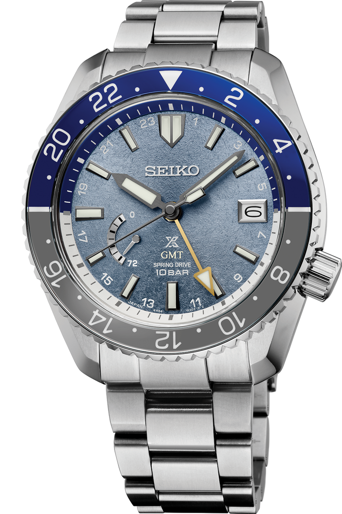 Seiko Prospex SNR055 LX Earth Topography Special Edition Spring Drive GMT