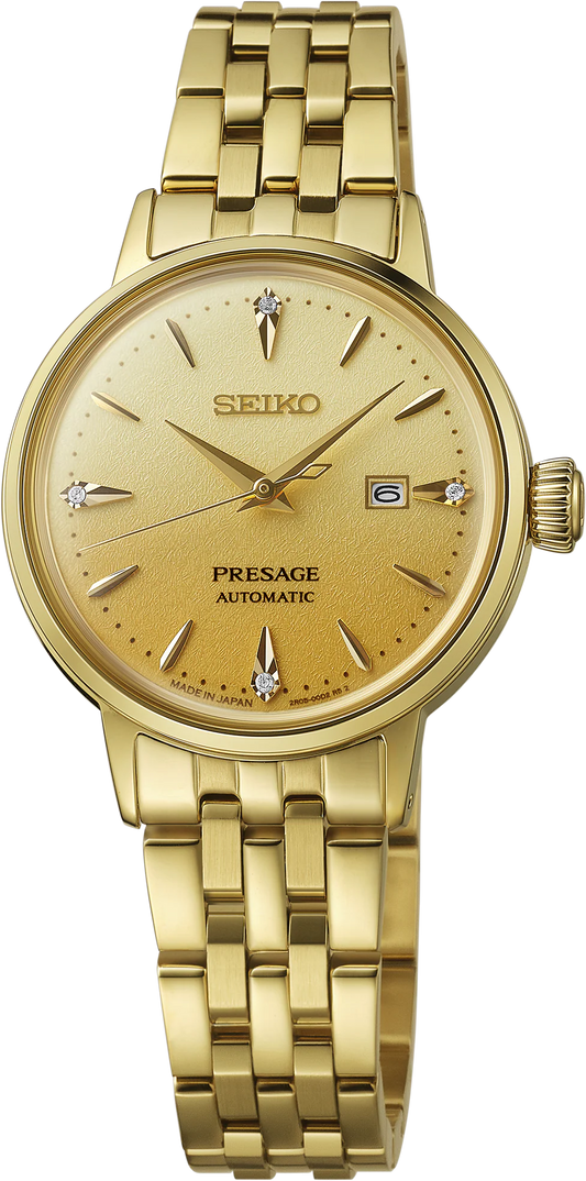 Seiko Presage SRE018 Cocktail Time Eggnog Winter Dial Automatic Ladies