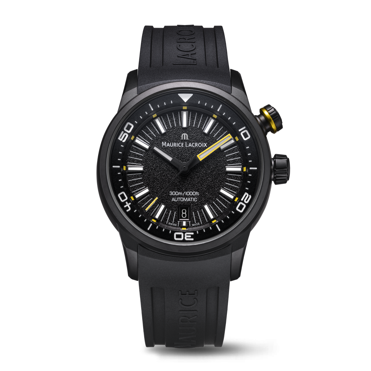 Maurice Lacroix PT6248-DLB00-330-2 Special Edition Pontos S Diver Black DLC Automatic
