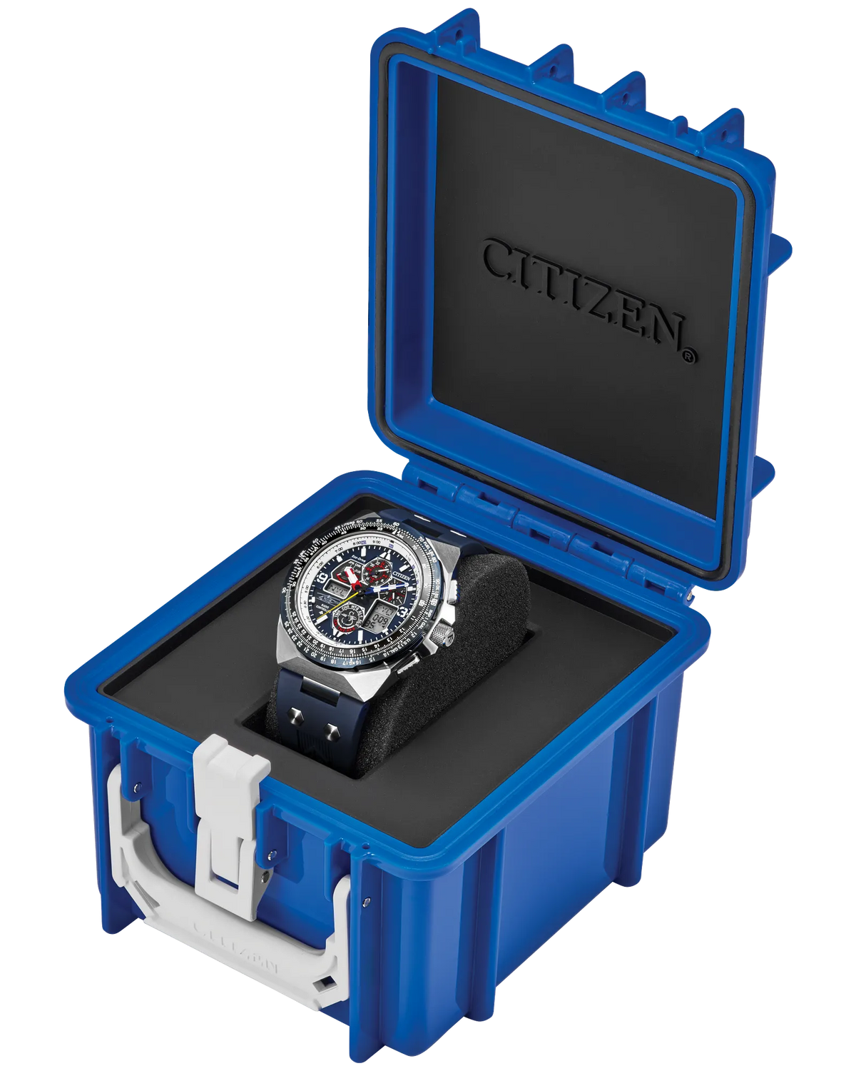 Citizen JY8156-00L Promaster Sikorsky Special Edition Atomic Timekeeping Blue Dial