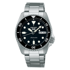 Seiko 5 Sports SRPK29 Automatic 38mm Black Dial // Pre-Owned