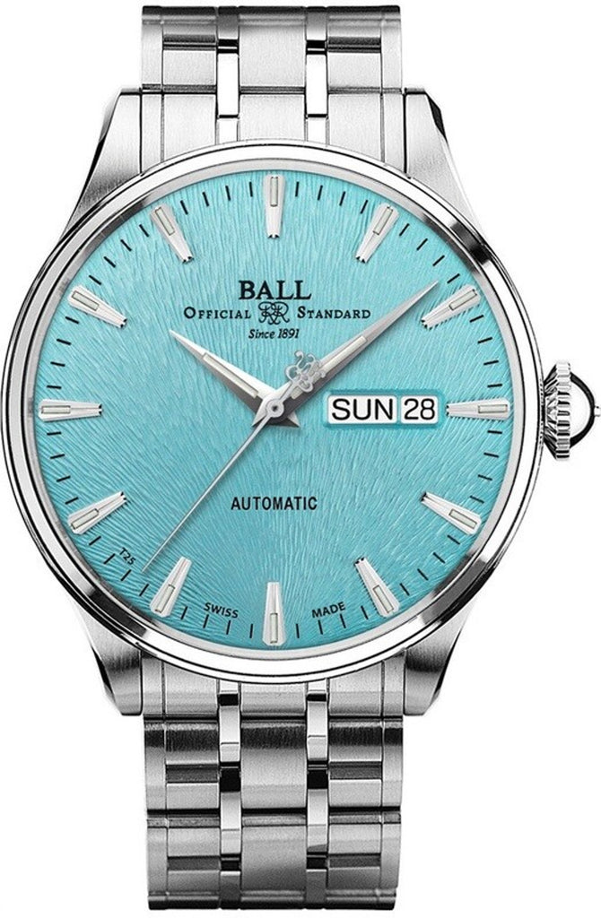 Ball NM2080D-S2J-IBE Trainmaster Eternity Ice Blue Automatic
