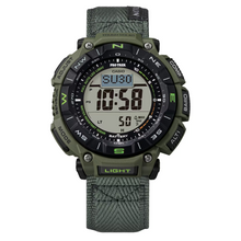 G-Shock PRG340B-3 Pro Trek CASTLON Triple Sensor Solar Powered Bio-Resin Green