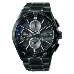 Seiko Astron SSH179 GPS Solar Black DLC Black Dial Titanium