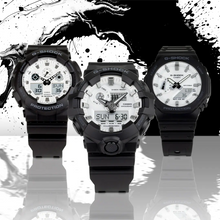 G-Shock GA110WD-1A High Contrast Black and White Ana-Digi Resin